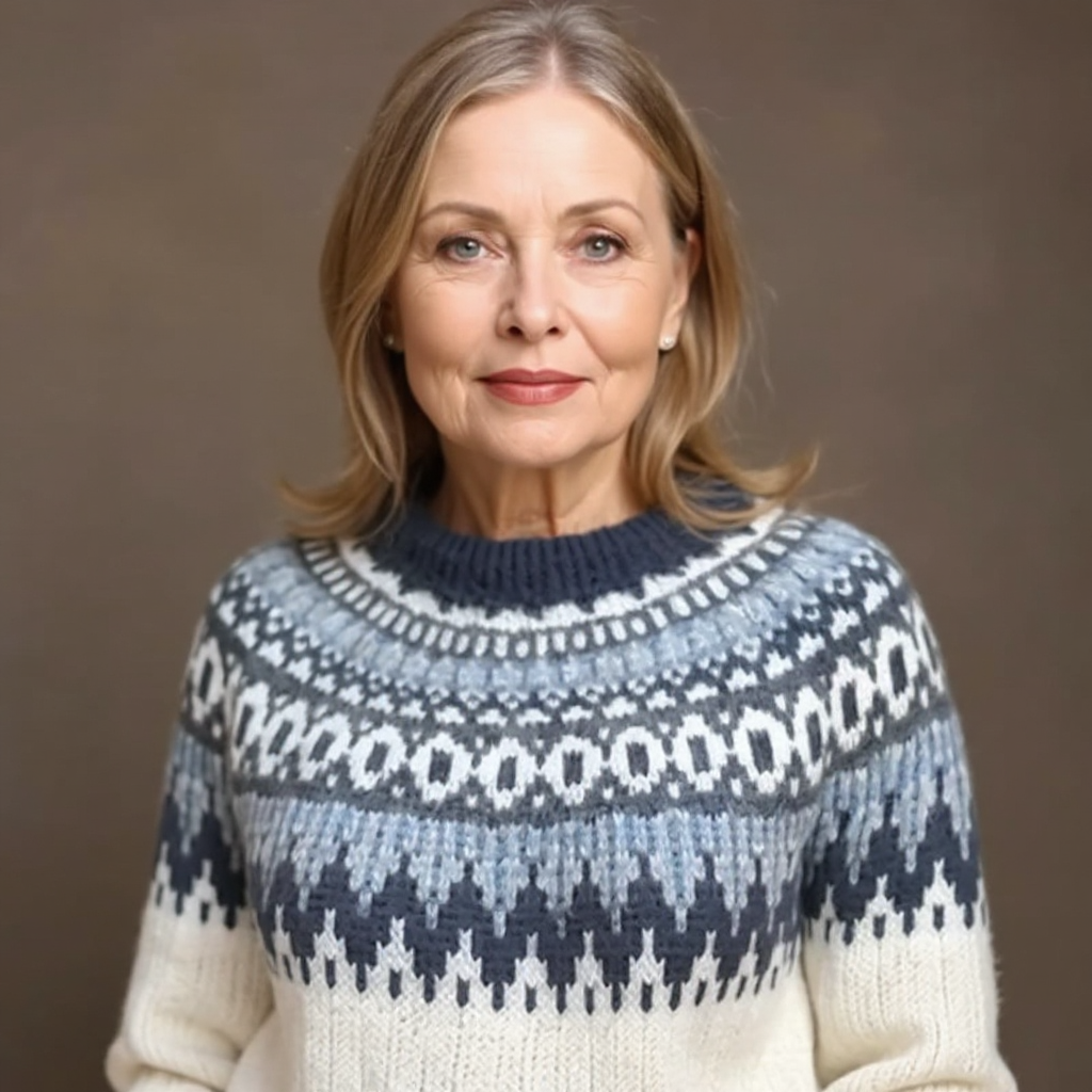 Janet | Vintage Island Sweater