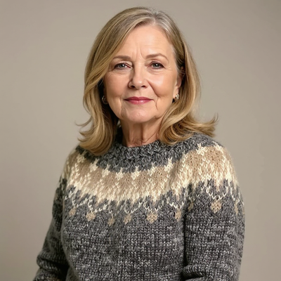 Angela | Vintage Island Sweater