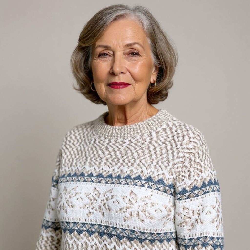 Caroline | Vintage Island Sweater