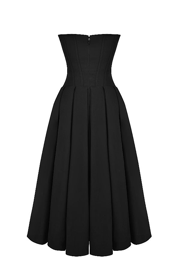 Ava – Midi Dress with Corset