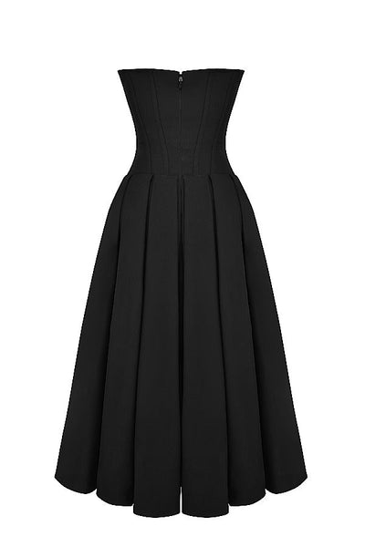 Ava – Midi Dress with Corset