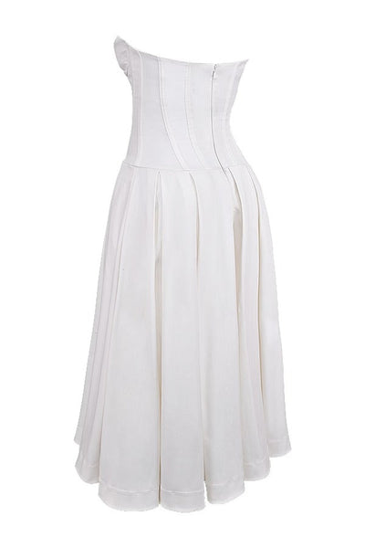 Ava – Midi Dress with Corset