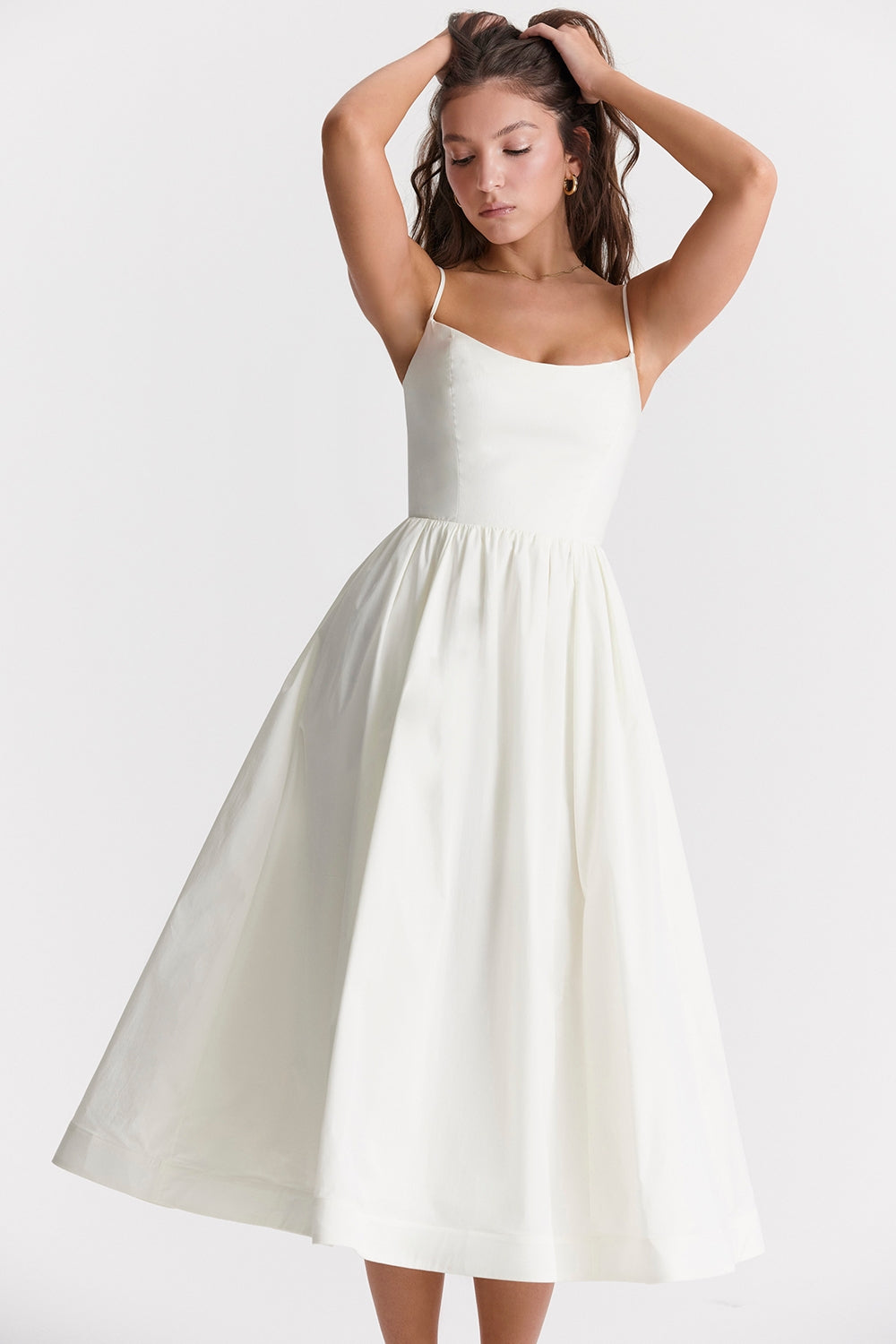 Anahi – Printed Midi Dress