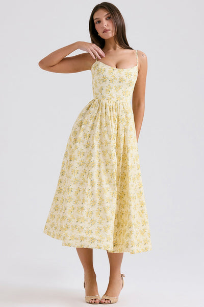 Anahi – Printed Midi Dress