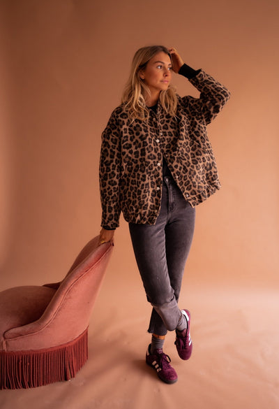 DANIELA™|Leopard jacket