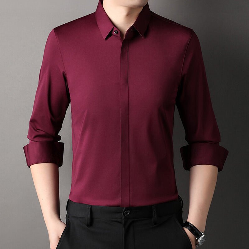 Mitchel | Men's wrinkle-free stretch shirt
