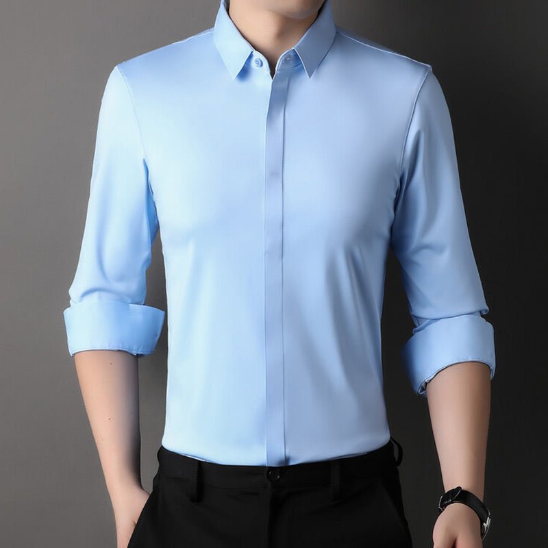 Mitchel | Men's wrinkle-free stretch shirt