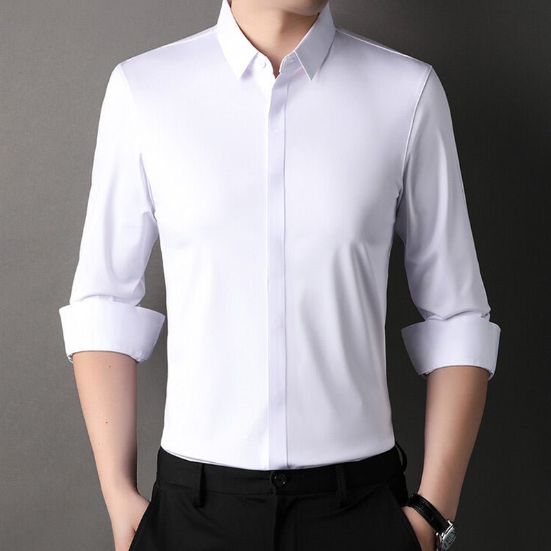 Mitchel | Men's wrinkle-free stretch shirt