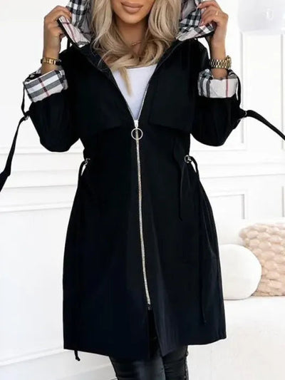 Cecily - Elegant Casual Hooded Coat